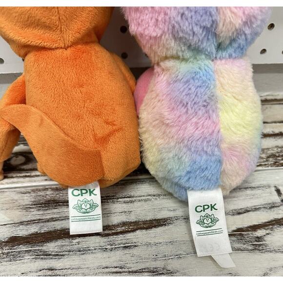 CPK Cabbage Patch‎ Kid Cuties Beau Fox and Heidi Hedgehog Set Of 2 - Picture 3 of 10